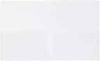 JAM PAPER Plastic Light Weight Flexible Two Pocket Presentation Folders - Image 3
