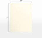 LUXPaper 8.5" x 11" Cardstock | Letter Size | Champagne Metallic | 105lb. Cover - Image 2