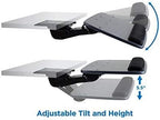 Mount-It! Under Desk Keyboard Tray, Adjustable Keyboard and Mouse Drawer - Image 3
