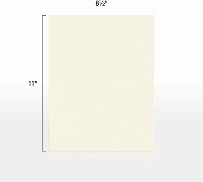 LUXPaper 8.5" x 11" Classic Crest Paper | Letter Size | Natural White | 24lb. - Image 2