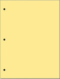Copy And Printing Color Paper, 20 Lb. 3 Hole Punch 500 Sheets Per Ream. by Limited+Papers