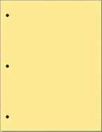 Copy And Printing Color Paper, 20 Lb. 3 Hole Punch 500 Sheets Per Ream. by Limited+Papers