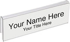 Acrylic Partition Name Plate Holders by PeopleSpotterbyPlasticProductsMFG