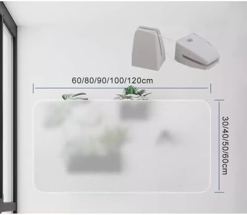 Acrylic Frosted Privacy Screen Divider, Portable Desk Panel - Image 7