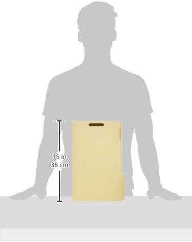 Pendaflex Manila File Folders Legal Size 2 Fasteners | 1/3 Cut Tabs | - Image 8