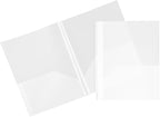 JAM PAPER Plastic 2 Pocket POP Folders by JAMPaper