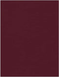 LUXPaper 8.5" x 11" Cardstock | Letter Size | Burgundy Linen | 100lb. Cover | by LUXPaper