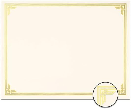 PaperDirect Blue on White Classic Specialty Certificates, 8½ x11, Foil Accents - Image 3