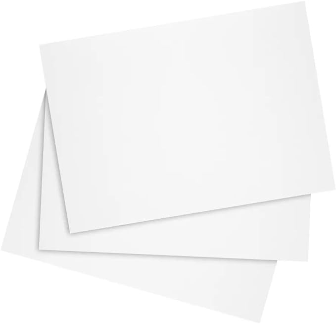 Reskid White Cardstock Thick Paper - Image 2
