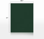 LUXPaper 8.5" x 11" Cardstock | Letter Size | Green Linen | 100lb. Cover | 250 - Image 2