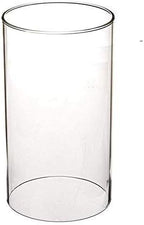 Sunwo Glass Shade Straight Cylinder Glass Lamp Shade Replacement by SUNWO