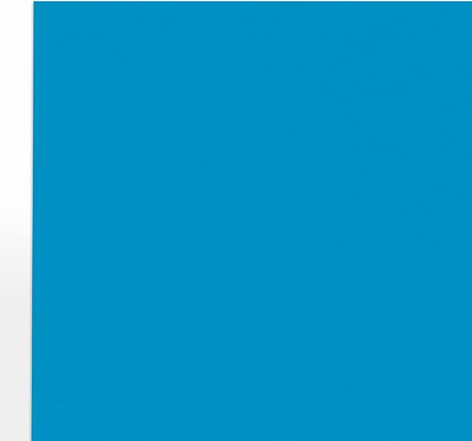 LUXPaper 8.5" x 11" Paper | Letter Size | Pool Blue | 80lb. Text | 50 Qty - Image 7