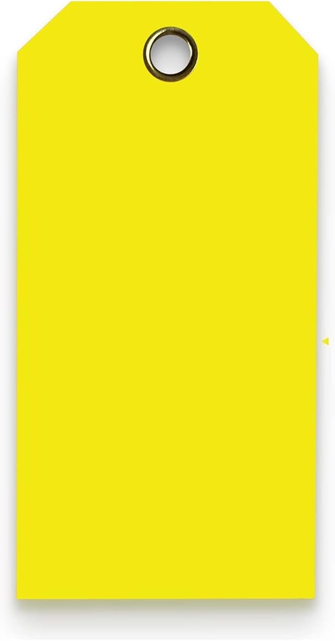 Tags 4 Less 15 Mil Waterproof Plastic Tags, Outdoor Tagging, Equipment Labeling by Tags+4+Less%2C+LLC