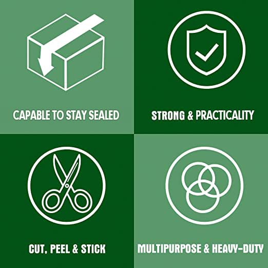 HERKKA Clear Packing Tape, 18 Rolls Heavy Duty Packaging Tape - Image 6