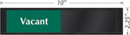 SmartSign Privacy Signs Vacant In Use Slider Door Sign - Image 3
