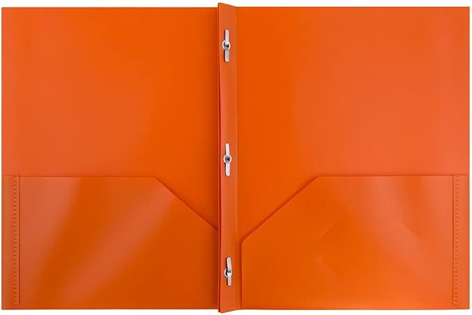 JAM PAPER Plastic Color POP Folders - Image 2