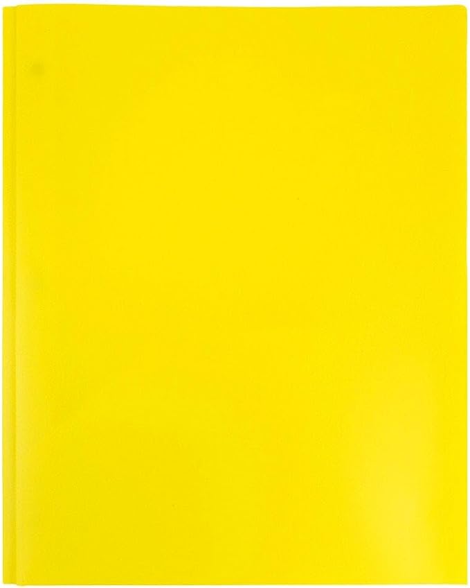 JAM PAPER Plastic Color Pop Folders - Image 4