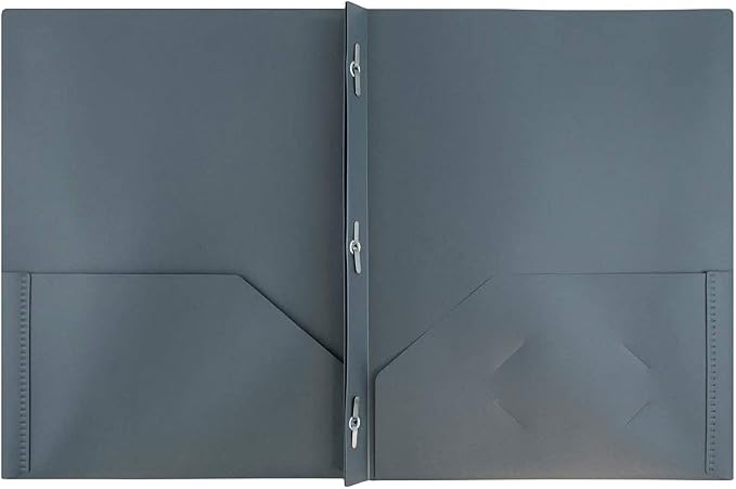 JAM PAPER Plastic Color POP Folders - Image 2