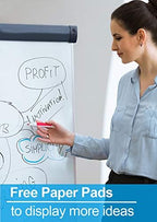 DexBoard 40" x 28" Magnetic Dry Erase Easel Board - Image 6