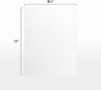 LUXPaper 8.5" x 11" Cardstock | Letter Size | Crystal Metallic | 105lb. Cover | - Image 2