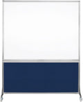 DivideWrite Mobile Whiteboard | Double Sided Dry Erase Board | Portable Office by VERSARE