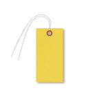 SmartSign “Yellow Tyvek Shipping Tags by SmartSign
