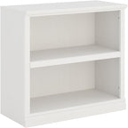 Bevfint 30" Bookcase, 2-Tier Display Shelves Open Storage Organizer, Book Case - Image 7