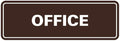 Signs ByLITA Standard Office Sign by SignsByLITA