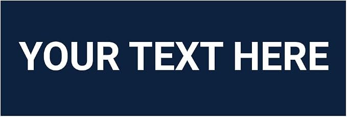 Basic Custom Personalizable Wall or Door Sign | Your Custom Message | Enter - Image 7