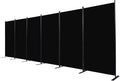 CHOSENM Room Divider, 6 Panel Folding Privacy Screens by CHOSENM