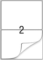 BESTEASY 16000 Round Corner Half Sheet Self Adhesive Shipping Labels - Image 3
