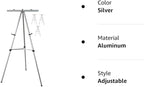 Lightweight Aluminum Flip-Chart Presentation Easel - Image 8