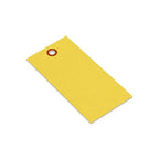 SmartSign 4.75 x 2.375 inch “Yellow” Blank Tyvek Shipping Tags by SmartSign
