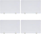 4PCS Desk Dividers Office Partitions, Privacy Desk Panel Protective, Frosted - Image 7