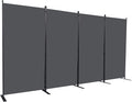 CHOSENM Room Divider, 4 Panel Folding Privacy Screens by CHOSENM