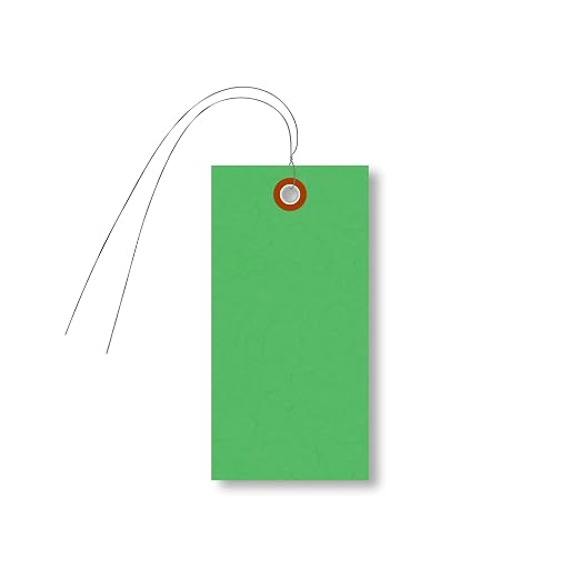 SmartSign Green Shipping Tags by SmartSign