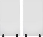 2pcs Acrylic Free Standing Screen, Frosted Clear Acrylic Divider, Dividers - Image 4