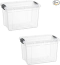 Superio Clear Storage Boxes by Superio