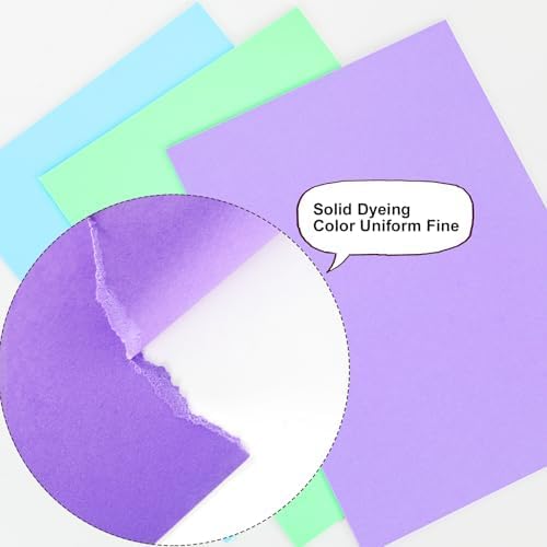 Colored Card Stock, 180GSM 65LB Color Cardstock Paper, 40 Sheets 8.5 x 11 Inch - Image 5