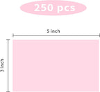 STARLIBOO 3"X5" Rectangle Color Coding Labels, Removable Square Label Inventory - Image 2