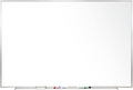 Ghent 4 x 8 Porcelain Magnetic Whiteboard, Aluminum Frame, 1 Marker, 1 Eraser by Ghent
