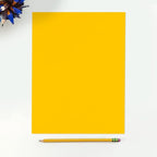 LUXPaper 8.5" x 11" Paper | Letter Size | Sunflower Yellow | 80lb. Text | 1 - Image 3
