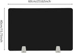 4PCS Desk Dividers Office Partitions, Privacy Desk Panel Protective, Frosted - Image 5