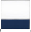 DivideWrite Mobile Whiteboard | Double Sided Dry Erase Board | Portable Office by VERSARE