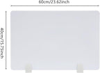 4PCS Desk Dividers Office Partitions, Privacy Desk Panel Protective, Frosted - Image 5