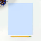 LUXPaper 8.5" x 11" Paper | Letter Size | Baby Blue | 80lb. Text | 250 Qty - Image 3