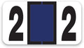 File Right Number Labels Roll – Color-Coded Numeric Filing Labels, 1-5/8" × by Unknown