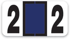 File Right Number Labels Roll – Color-Coded Numeric Filing Labels, 1-5/8" × by Unknown