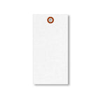 SmartSign 5.25 x 2.625 inch “White” Blank Tyvek Shipping Tags - Image 5