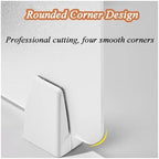 Frosted Acrylic Privacy Panel for Free Standing Desk - Image 6